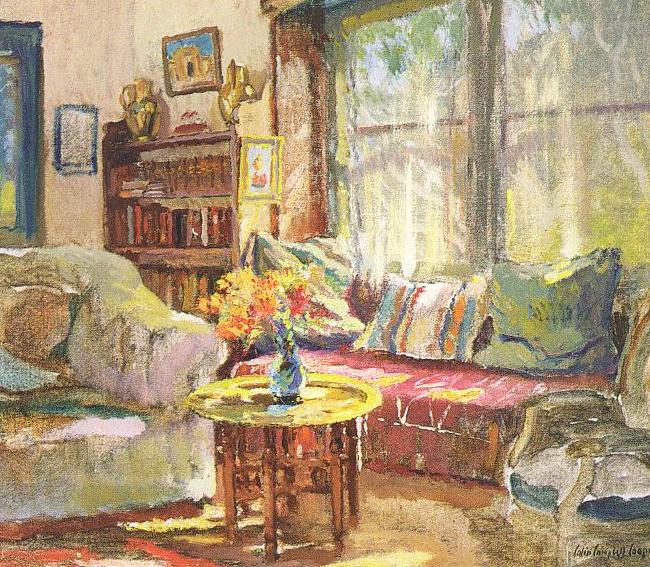 Cottage Interior, Colin Campbell Cooper